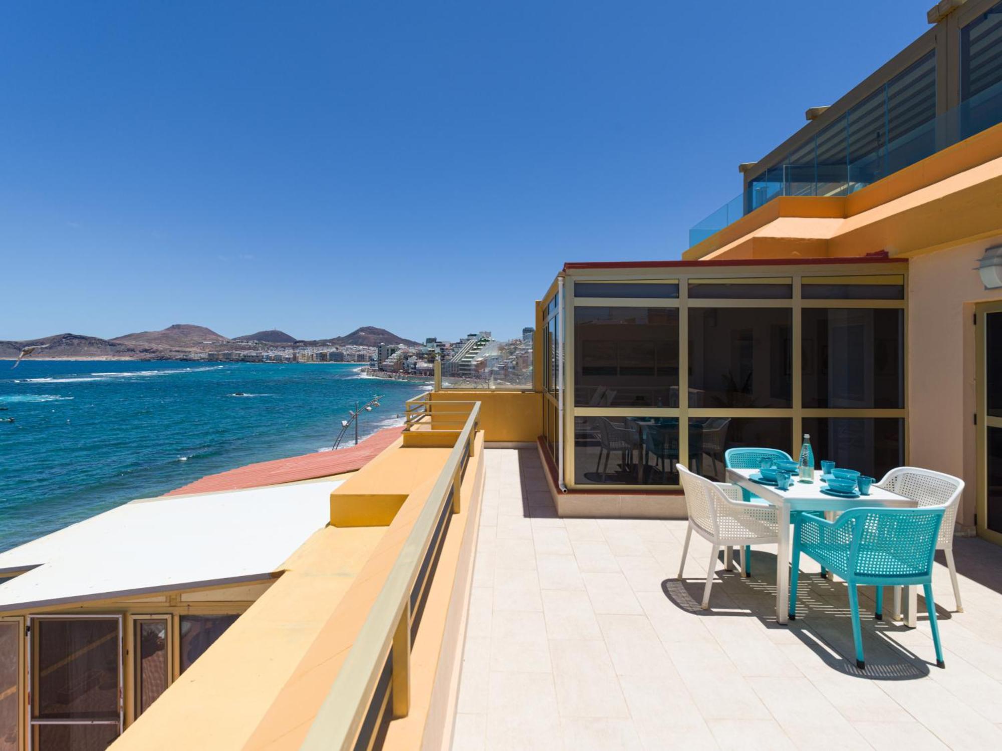 Mirador De Las Canteras Terrace&Pool By Canariasgetaway لاس بالماس دي غران كاناريا المظهر الخارجي الصورة