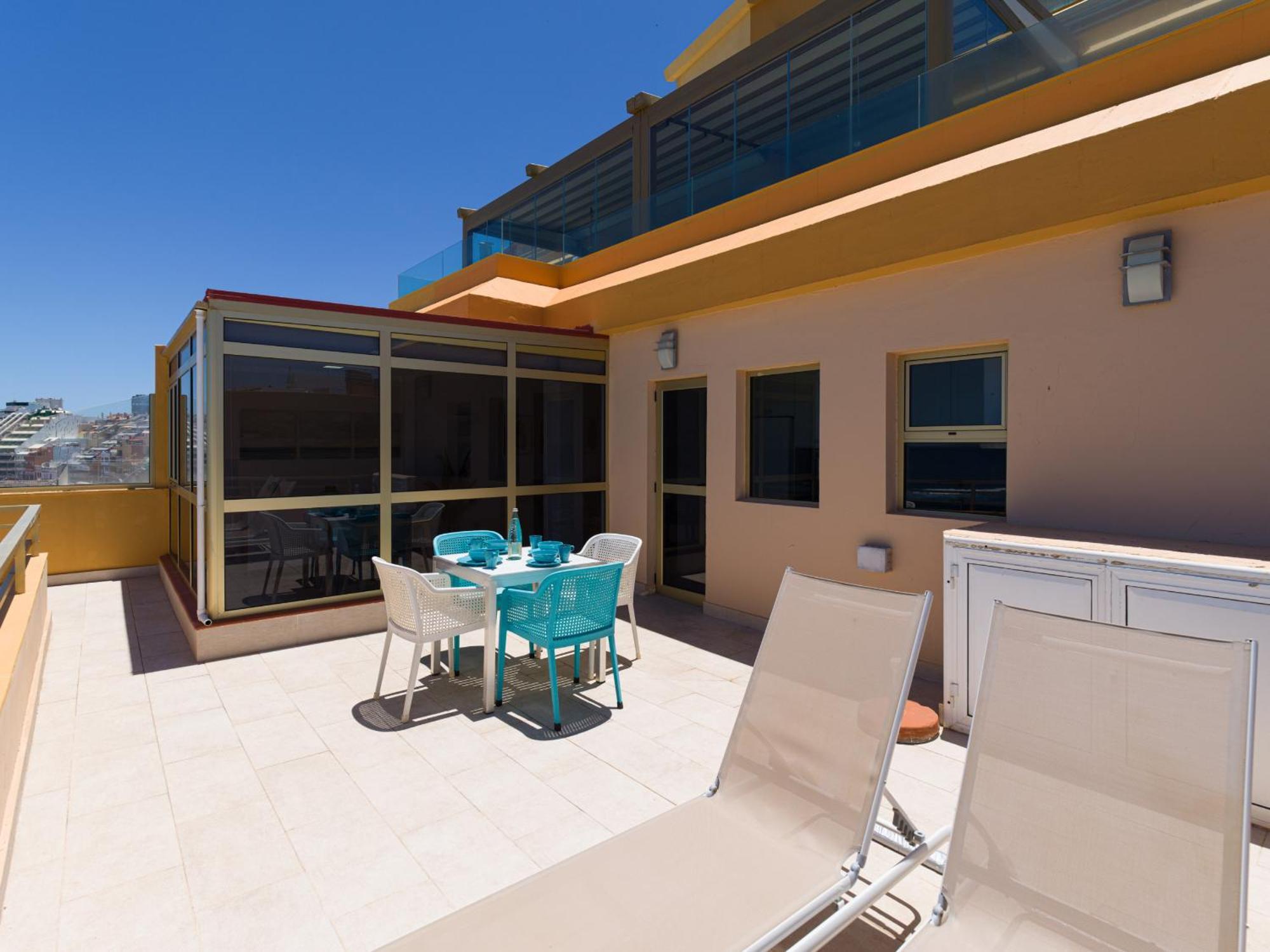 Mirador De Las Canteras Terrace&Pool By Canariasgetaway لاس بالماس دي غران كاناريا المظهر الخارجي الصورة